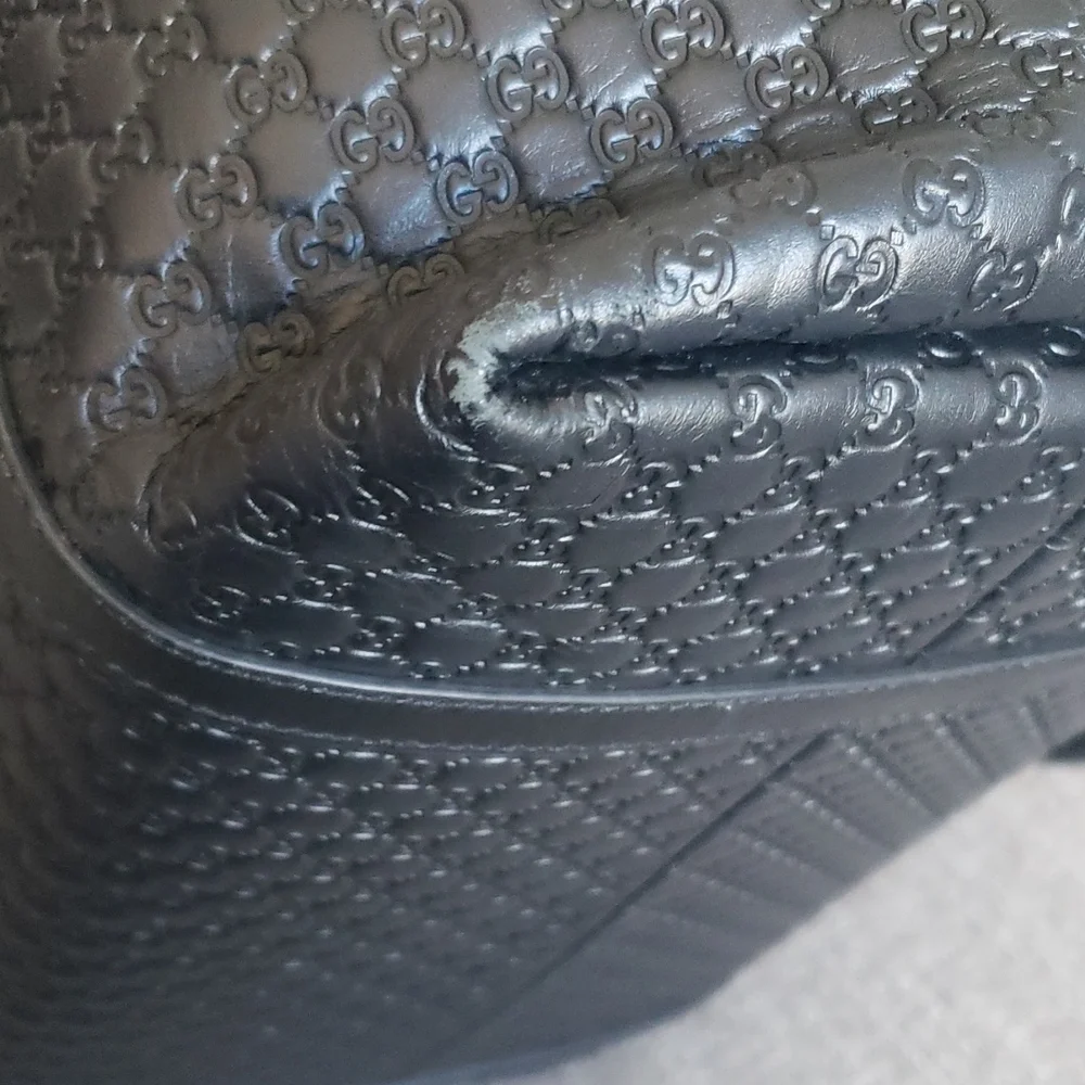 Gucci micro leather guccissima tote bag - Picture 10 of 16